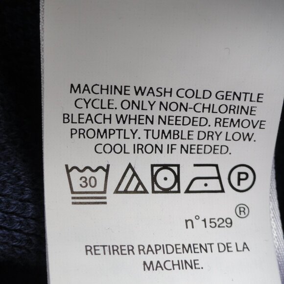 Polo Ralph Lauren Sweater Red White Blue Stripe 1/4 Zip Preppy Boys Large 14 16 - Picture 7 of 11